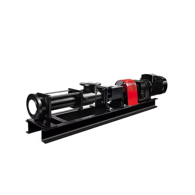 for MINERCO Wear Resistant Stainless Steel Screw Pump for Mine Tailings Slurry Wastewater Treatment Plant Max Pressure 48 Bar