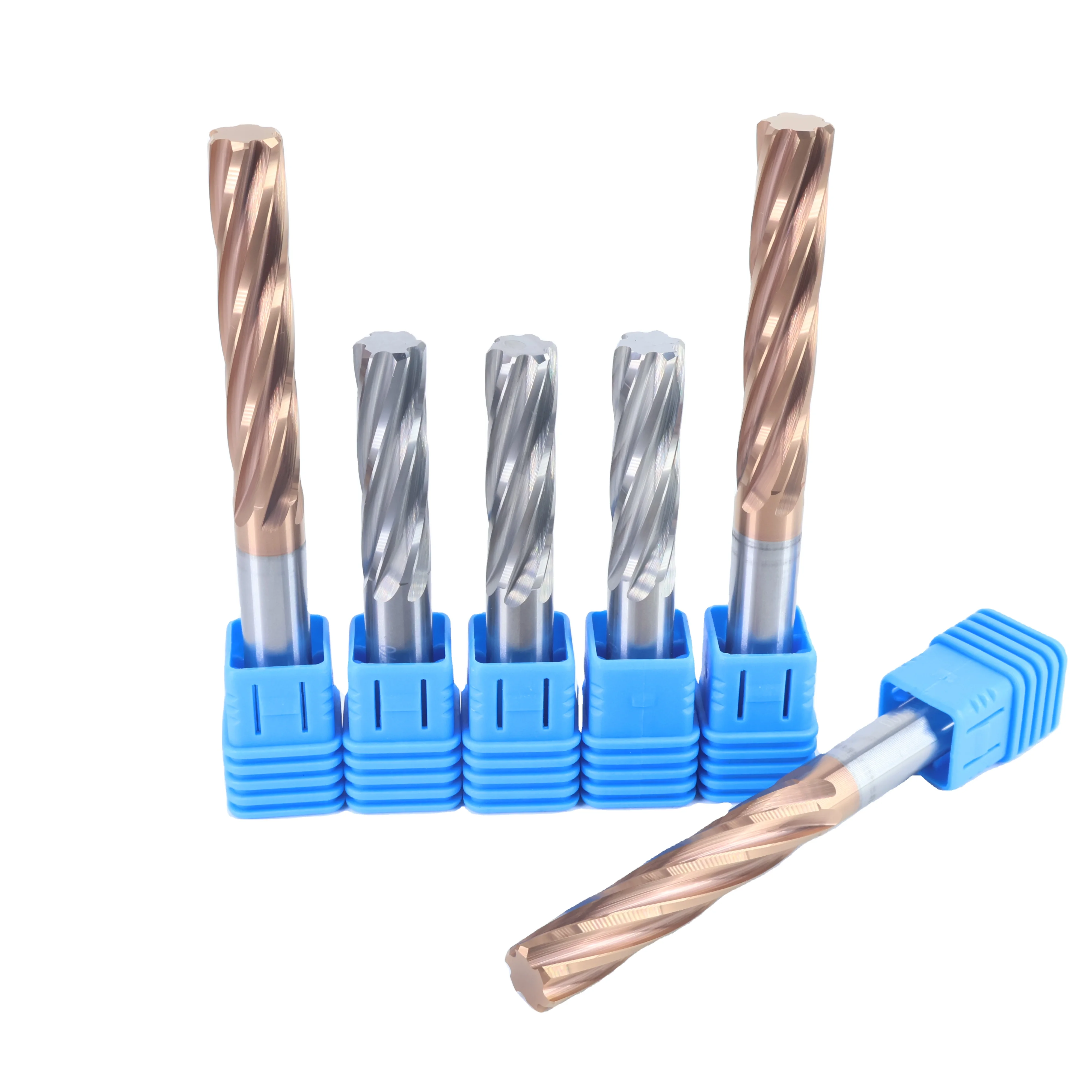 Endmill Carbide 2 Flute Solid Carbide Chambering Reamer Metal Tool Carbide Dovetail Cutter Comprision Bite1/8  End Mill Titanium