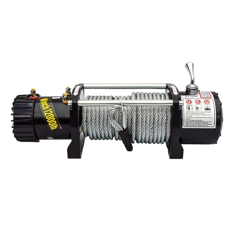 2000- 12000lbs Winch SUV Offroad Electric Winch Mini DC 24V 12 Volts Car Electric Winch