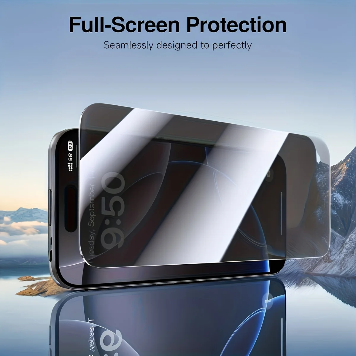 2Pcs Privacy 360 Degree Full Coverage Tempered Glass For iPhone 18 Pro Max 16 15 14 13 17 Pro Max Ultra 14 Plus Screen Protector view 5