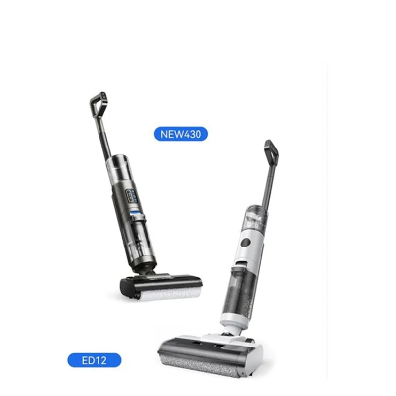 A02V-For Eureka NEW430/JONR ED12 مجموعة أسطوانة فرشاة إسفنجية مفرغة وظائف هادئة وتقليل الغبار