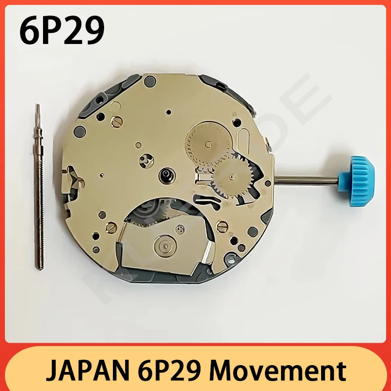 Pièces de mouvement de montre à quartz d'origine japonaise MIYOTA 6P29, 3, 6/9 petites secondes, batterie de qualité stable, nouveau