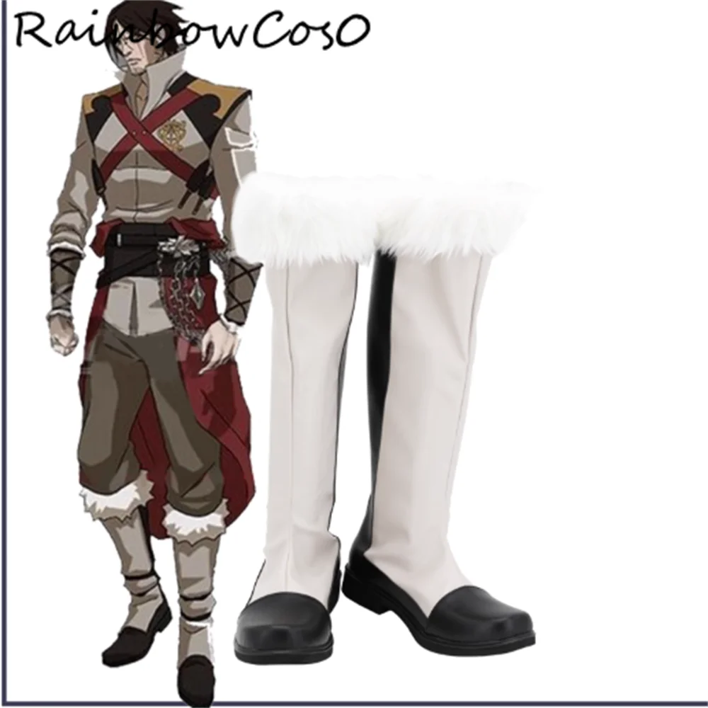

Тревор Белмонт Castlevania Обувь для косплея Сапоги Игра Аниме Вечеринка Хэллоуин RainbowCos0 W5205