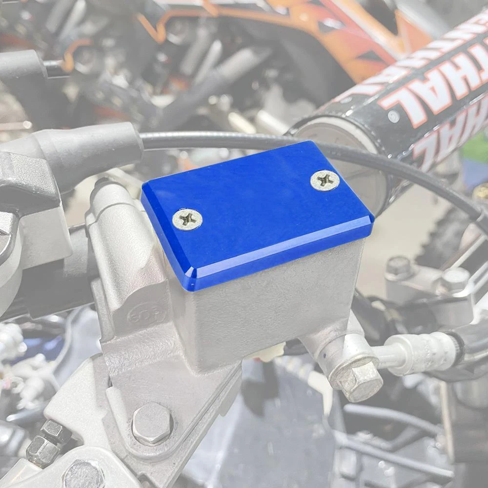 

For Yamaha RAPTOR 700R 125 250 GRIZZLY 700 550 YFZ450R CNC Front Brake Reservoir Fluid Cover Cap Guard Protector Motorcycle