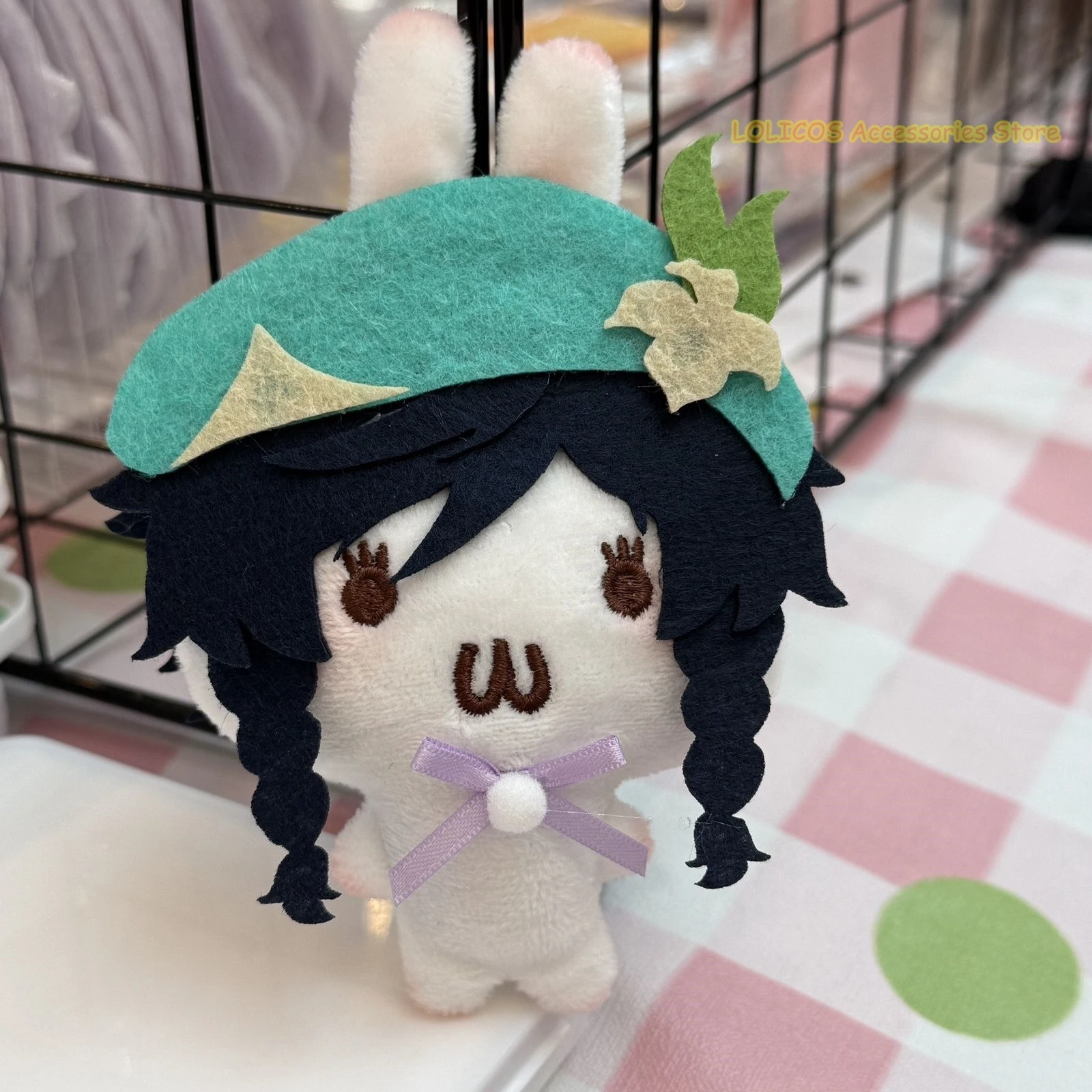 Anime Cosplay Bunny - Boneka Kelinci Venti Kawaii Buatan Tangan,