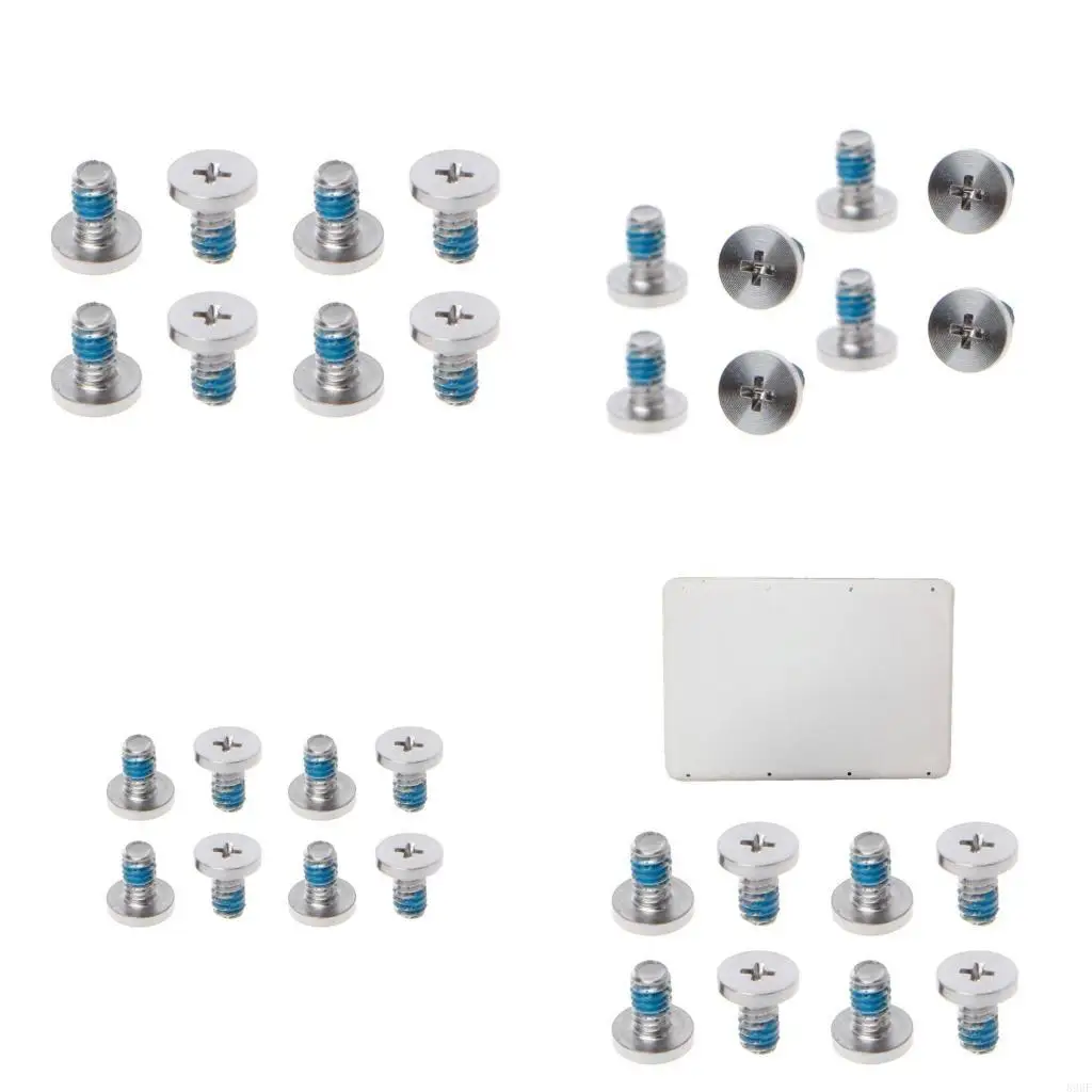 

896F 13'' Laptop Back CoverScrews Replacement For Macbooks A1342 MC207 DIY Screw Set