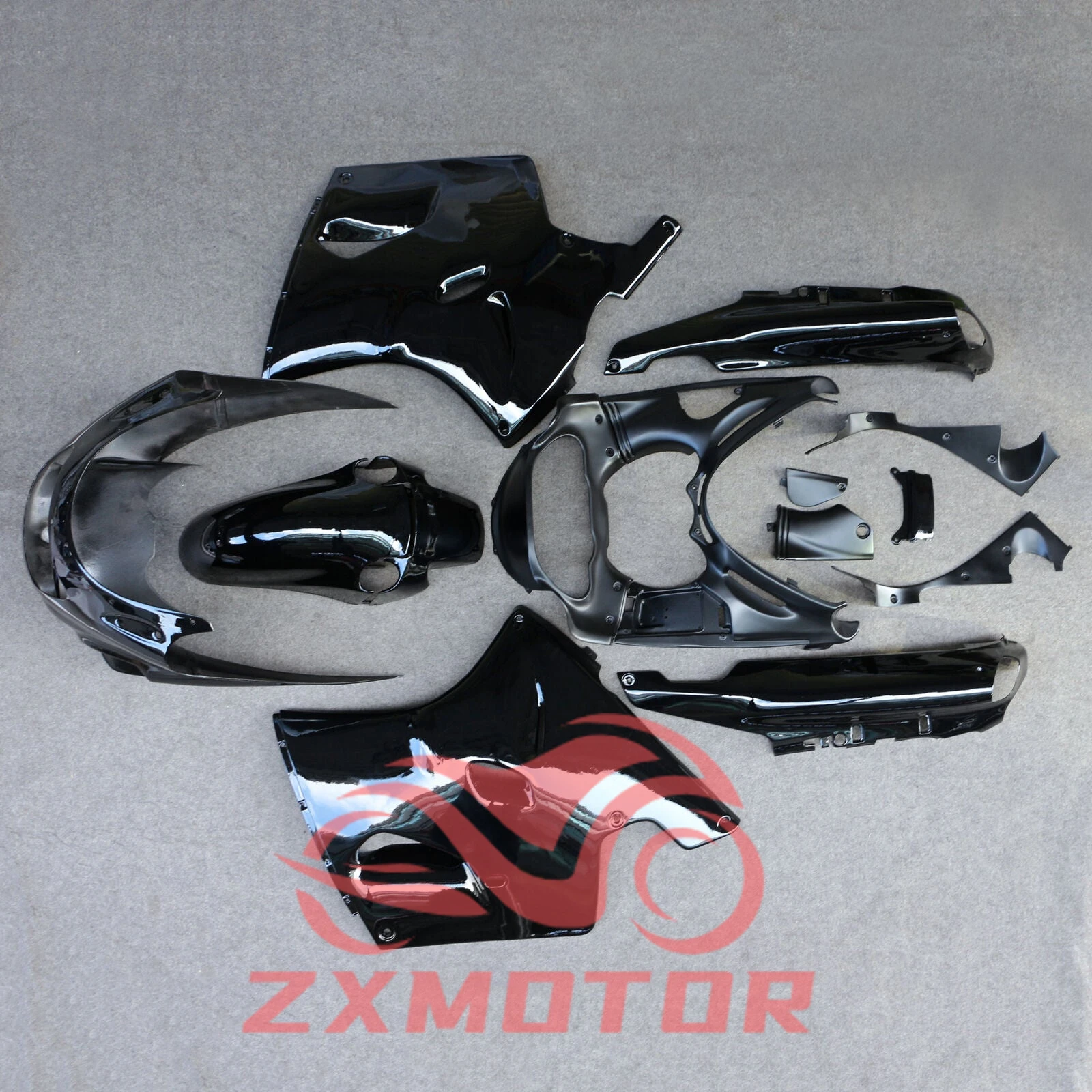 New Custom Fairing Kit ZZR1100 1993-2000 2001 2002 2003 Motorcycle Fairings for KAWASAKI ZZR 1100 93 94 95 96 97 98 99 00 01 02