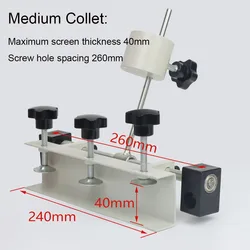Medium Size 260MM Screen Printing Table Accessories Collet Express Holder Weight Hammer Screen Printing Fix