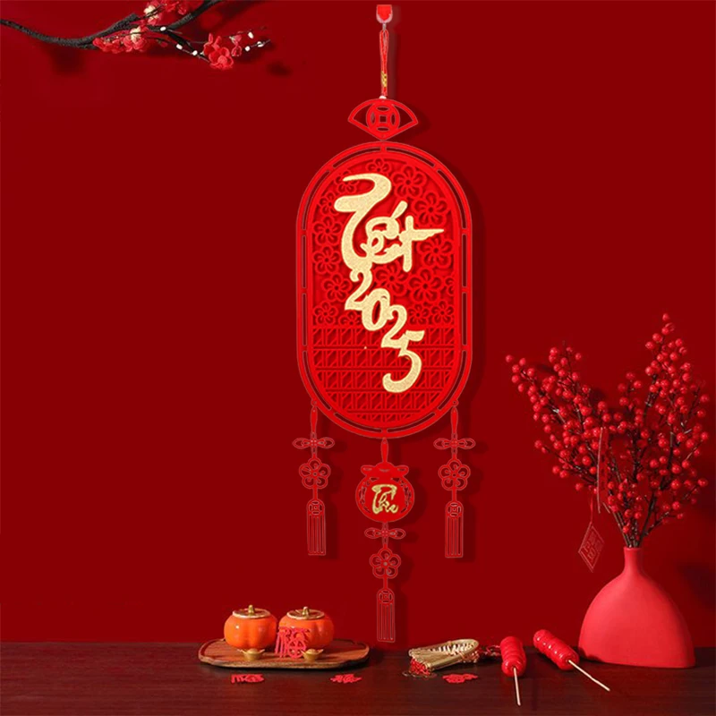 New Year Decorations for 2025 Vietnamese Lunar Traditional Tet Ornament Spring Festival Tassel Pendant Hanging Home Decor Gifts