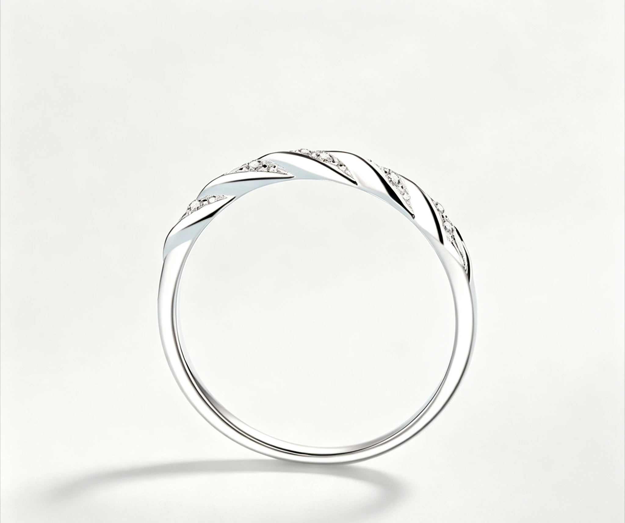 PT950 Platinum Starry Sky Women Rings 0.12ct Moissanite Diamond Tail Ring Girlfriend Birthday Gift for girlfriend