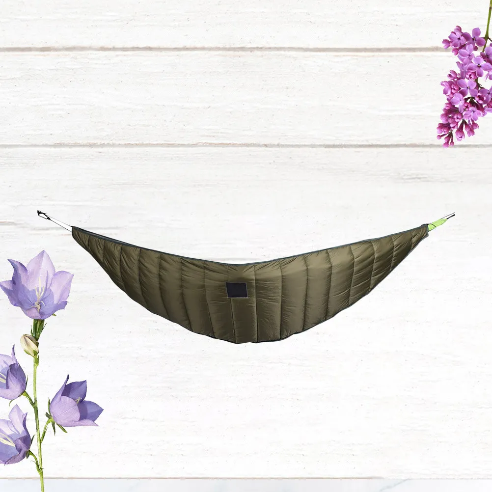 Insulation Cover for Winter Camping Hammock Windproof Warm Thickened Cotton Nylon Material Portable Foldable Secure Buckles