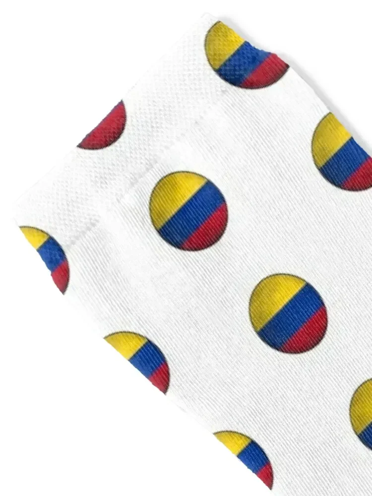 colombia flag ball Socks floral new in's christmass gift Stockings compression Men's Socks Luxury Women's