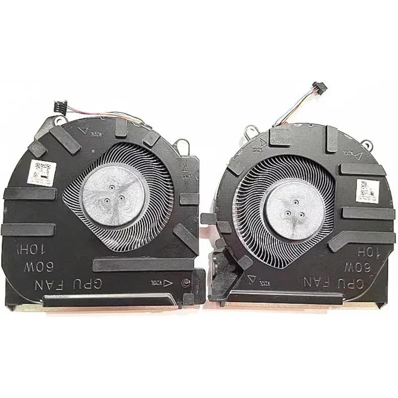 مروحة تبريد وحدة المعالجة المركزية GPU متوافقة مع HP Victus 16-D 16-E 16-e0011ns TPN-Q263 TPN-Q264 M75721-001 M75723-001 مروحة تبريد هادئة (60 وات)