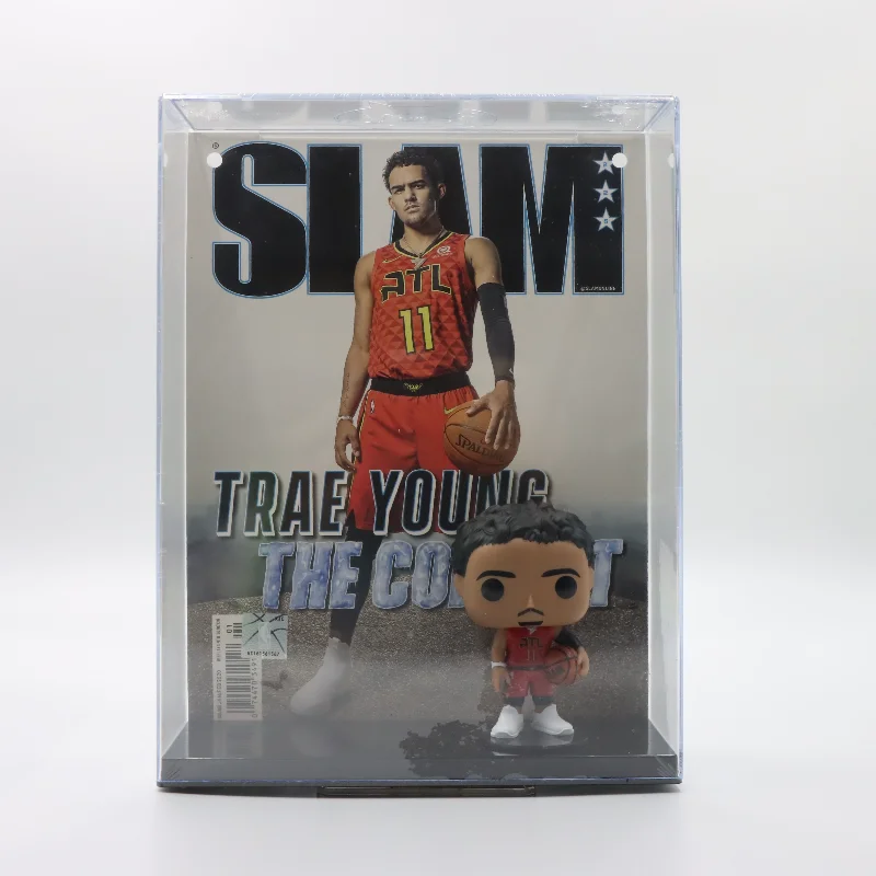 Figurki winylowe FUNKO POP Original NBA SLAM Magazine Covers Special Edition - Devin Booker, Trae Young - prezent dla chłopców i dziewcząt