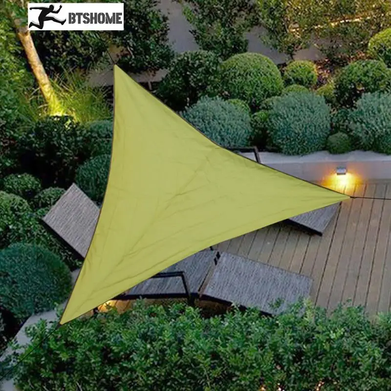 Home Outdoor Shading Courtyard Balcony Carport Awnings Waterproof Triangular UV Waterproof Cloth Square Triangles