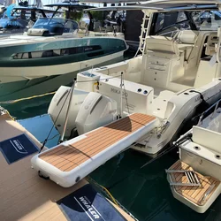 Portable Inflatable Air Dock Water Platform Swim Dock Mat Inflatable Floating Gangway Platform For Yacht Boat Pool Beach Ocean