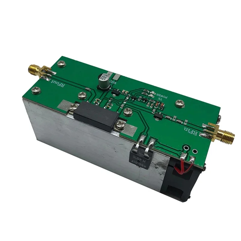 13W 433MHz RF Power Amplifier Broadband RF Power Amplification 35-480MHz UHF RF DMR Radio Power Amplifier With Heatsink