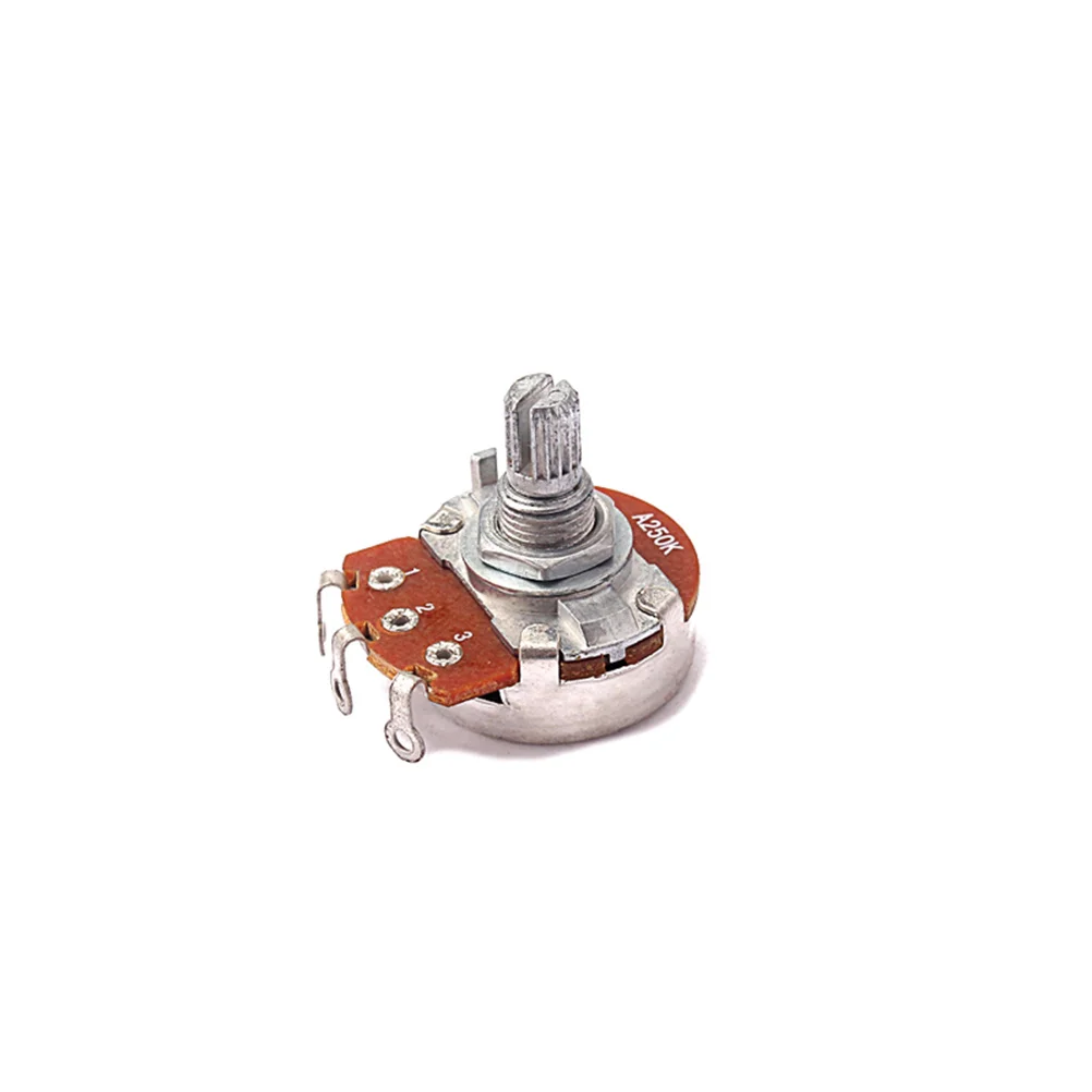

Short Bend Foot Guitar Amp Potentiometer A250k Solder Lugs Number Audio-potentiometers Volume