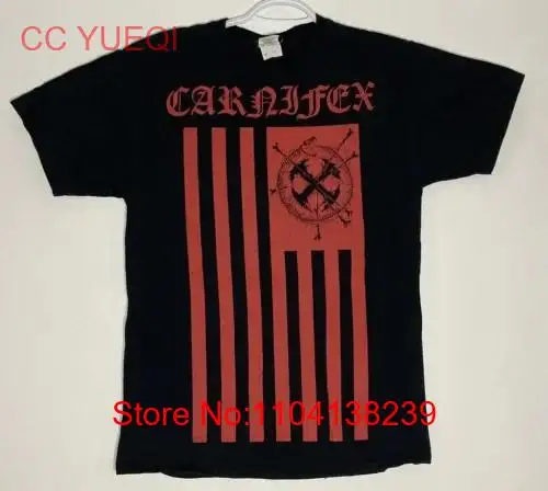 Carnifex Flag One Nation Under Death Metal Band T Shirt Medium long or short sleeves