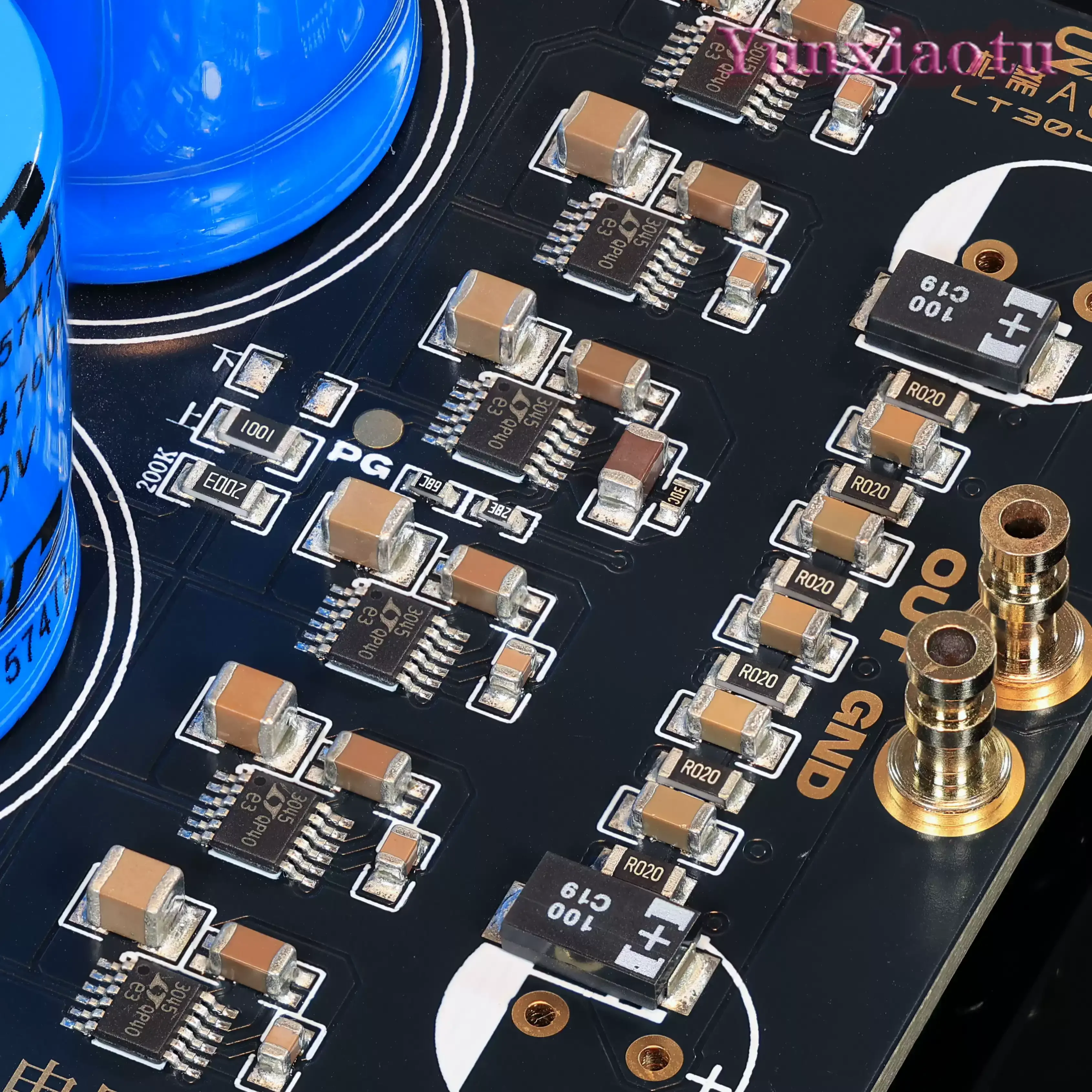 6 Parallel LT3045 Linear Power Supply 3A Current DC Regulated Power Supply, Ultra-low Ripple