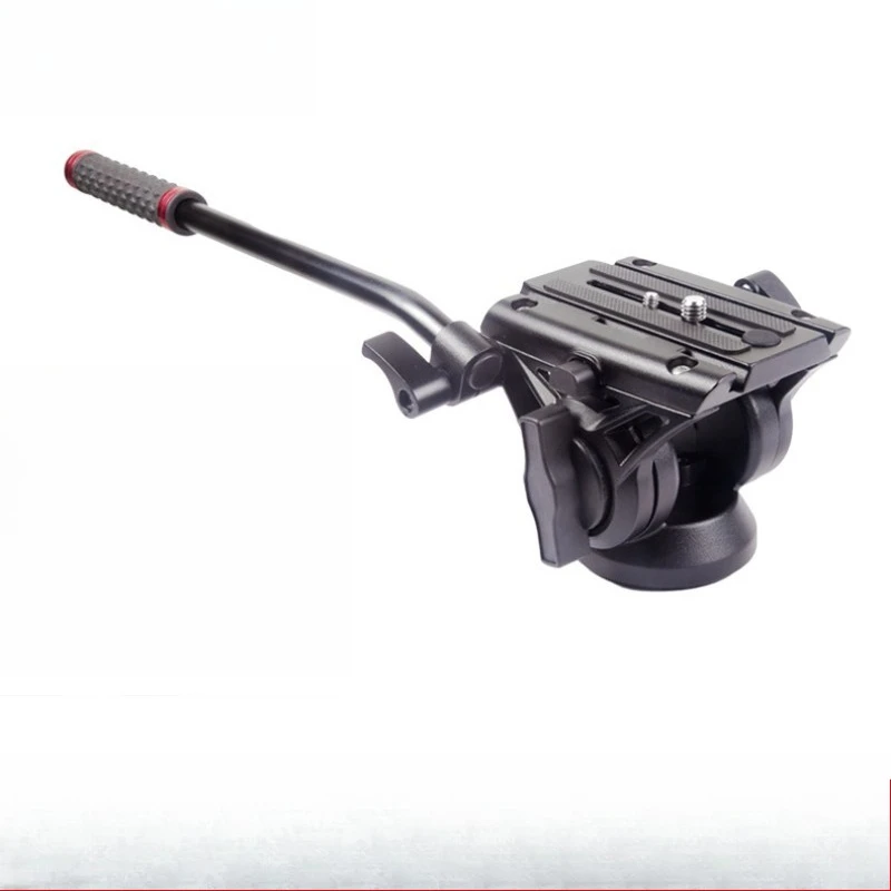 

Aluminum alloy SLR camera hydraulic damping gimbal photography tripod universal monopod sliding track flat mouth gimbal