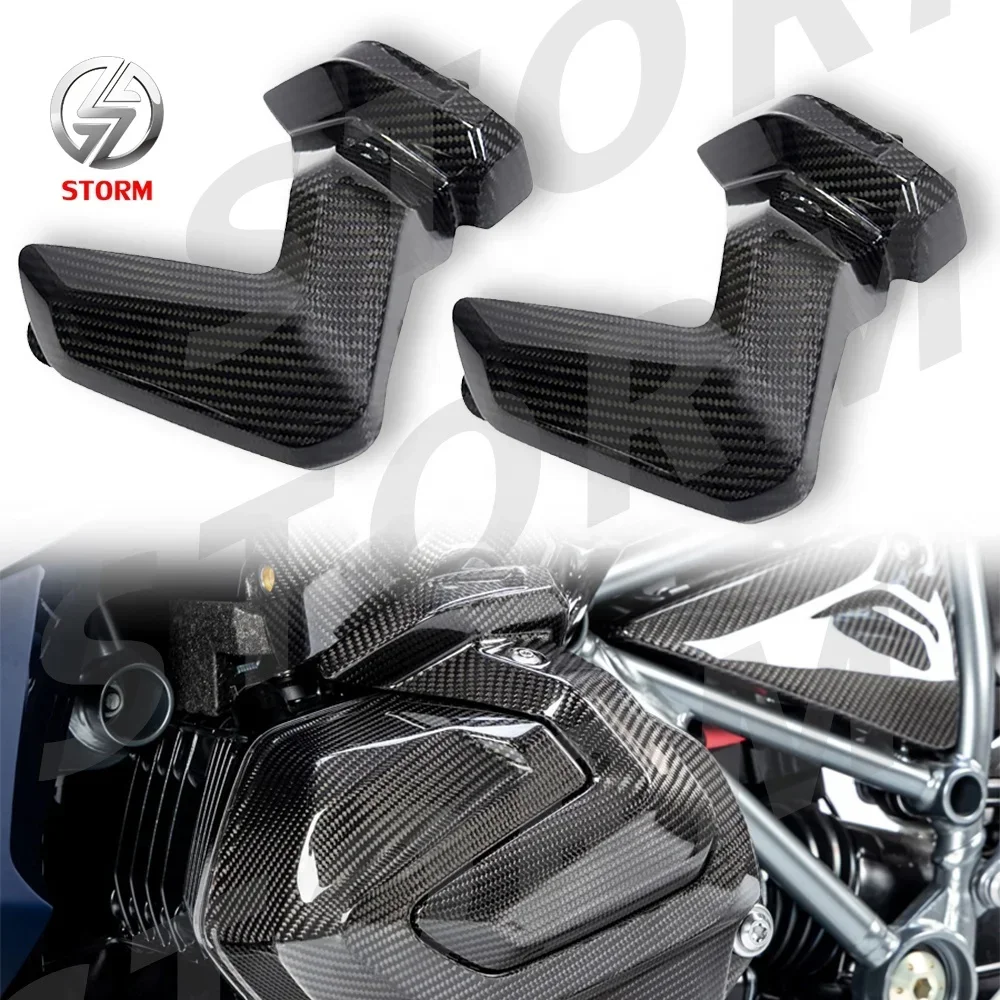 

Высококачественные внешние аксессуары для мотоциклов, сухая/предварительная крышка свечи зажигания из углеродного волокна, левая и правая сторона для BMW R1250 GS