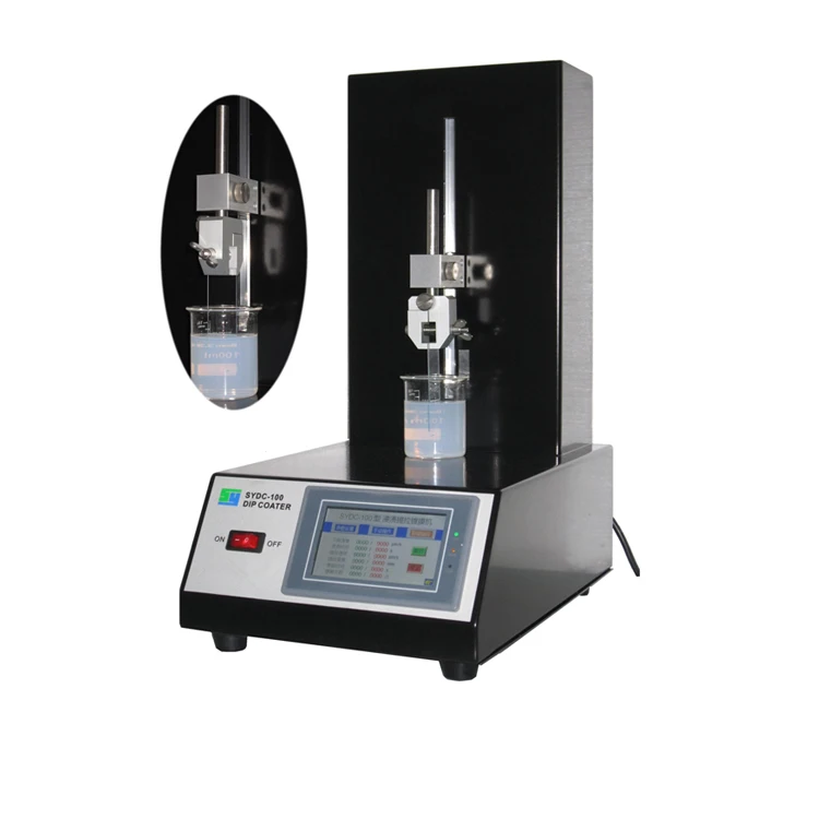 

Programmable Desktop Sol Gel Glass Dip Coating Machine for TiO2 Nanofilms on FTO Glasses