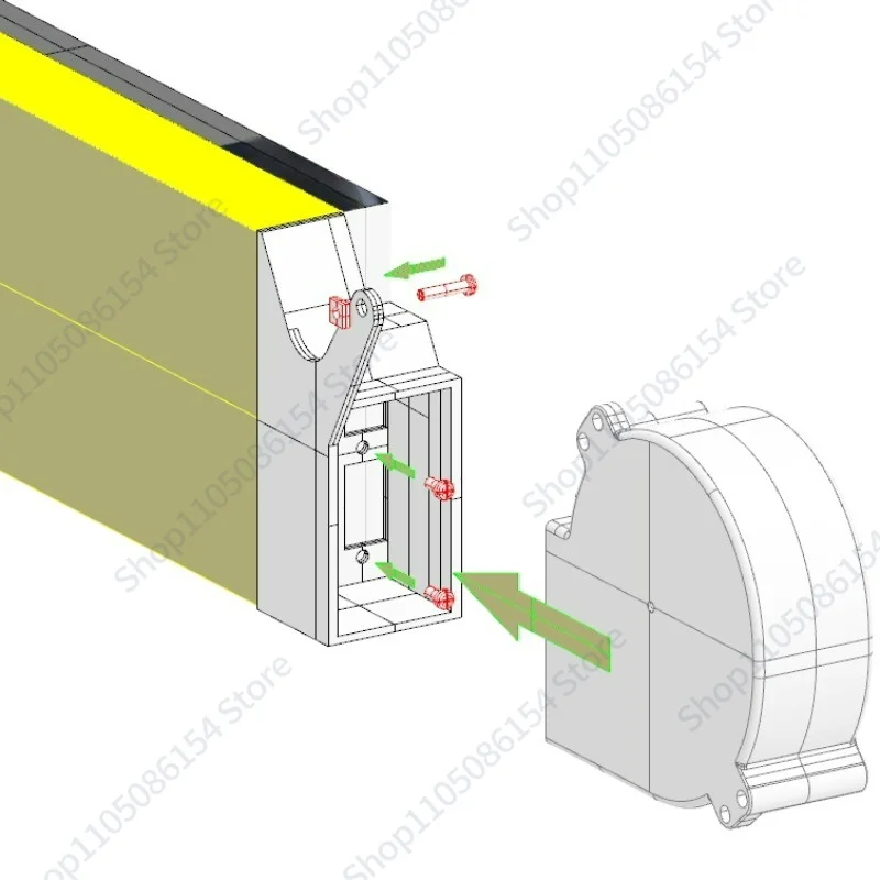 Compatible with the RTX PRO6000/RTX Pro6000D/H200 universal high-power, high-speed turbo cooler