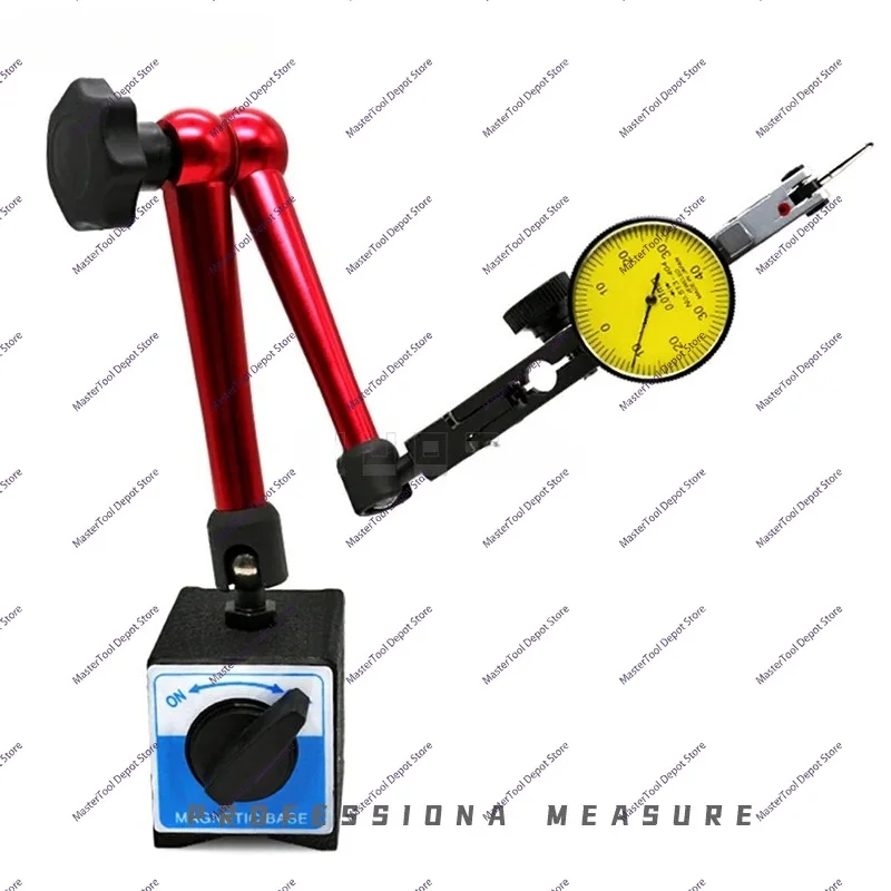 Magnetic Base with Precision Adjustment Universal Large Dial Indicator Magnetic Stand for Device Calibration