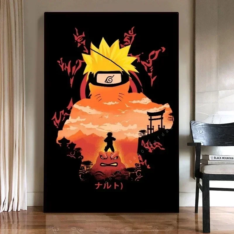 

Japan Naruto Anime Character Art Posters Uchiha Itachi Sasuke Canvas Painting Print Mural Picture Home Wall Aesthetic Decorative