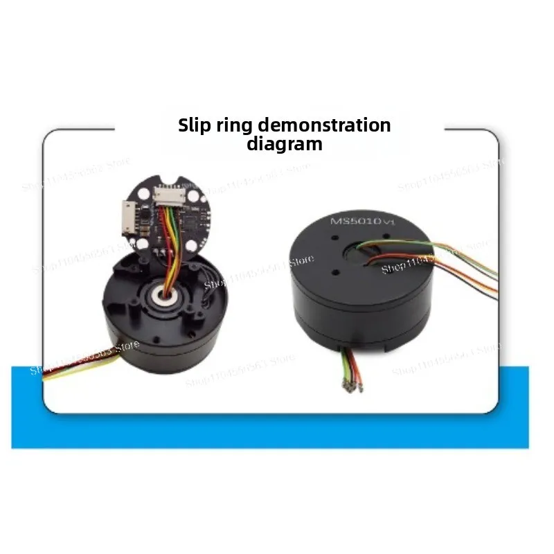 MS5010 V3 Brushless DC Servo Motor - 0.25N.m 150rpm 15/18-bit Encoder for Robot Pan-Tilt