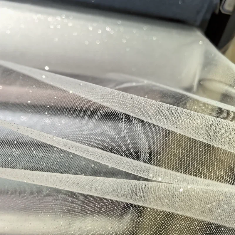 Siatka w jednolitym kolorze, miękka, do aplikacji pudru, złota, do szycia, opaska na głowę, puszysta spódnica, suknia wieczorowa, dekoracja sceniczna DIY, siatka.