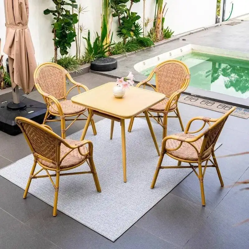 مجموعات أثاث الحدائق الإيطالية المصممة وسائد الفناء والحديقة مجموعات أثاث ديكورات المنزل المقطعية الاسكندنافية Mueble