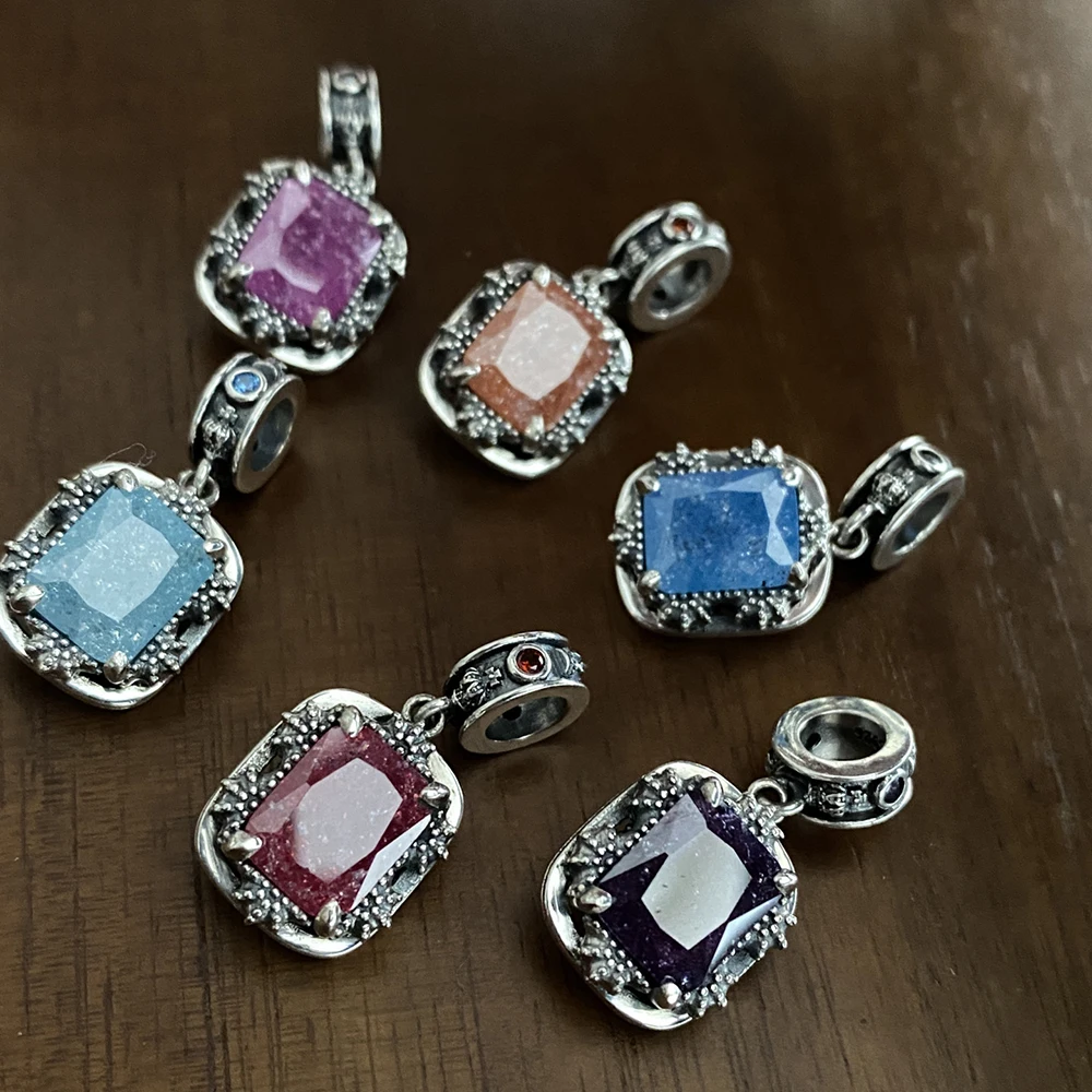 Подвеска в виде короны из тайского серебра в стиле ретро