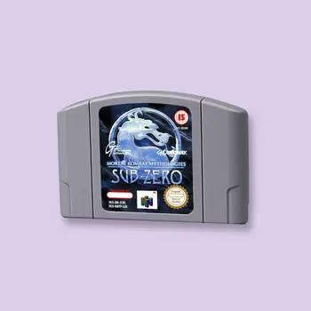 適用於歐版 PAL 制式 N64 遊戲機的《真人快打神話 - 絕對零度》64 位元遊戲卡(英文版) 8 最佳銷售 N64 PAL - №8