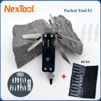NexTool 10-IN-1 Pocket Tool E1 Folding Knife Scissors Plier Saw Outdoor Camping EDC Equipment Folding Multitool