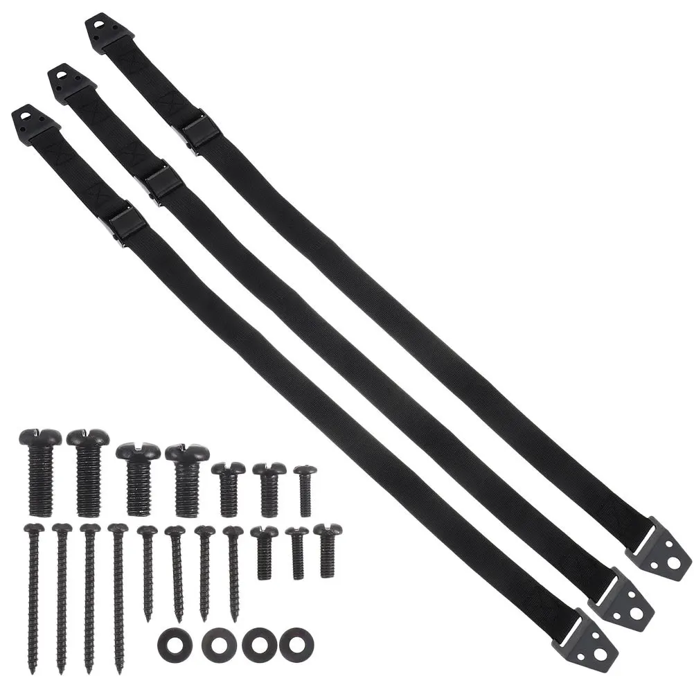 3 قطعة الأشرطة المضادة للطرف قابل للتعديل متعددة الوظائف الأثاث تحديد الأشرطة قوي مقاومة للاهتراء زلزال