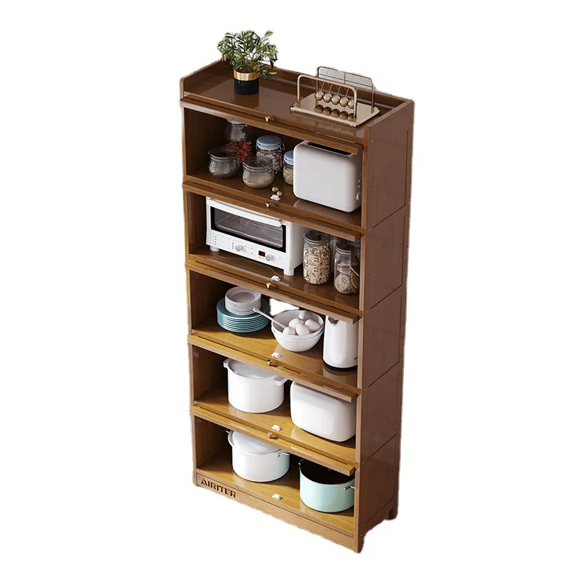 

Кухонная полка для хранения, полка для микроволновой печи, полка для приправ, бытовой шкаф для миски для кастрюль