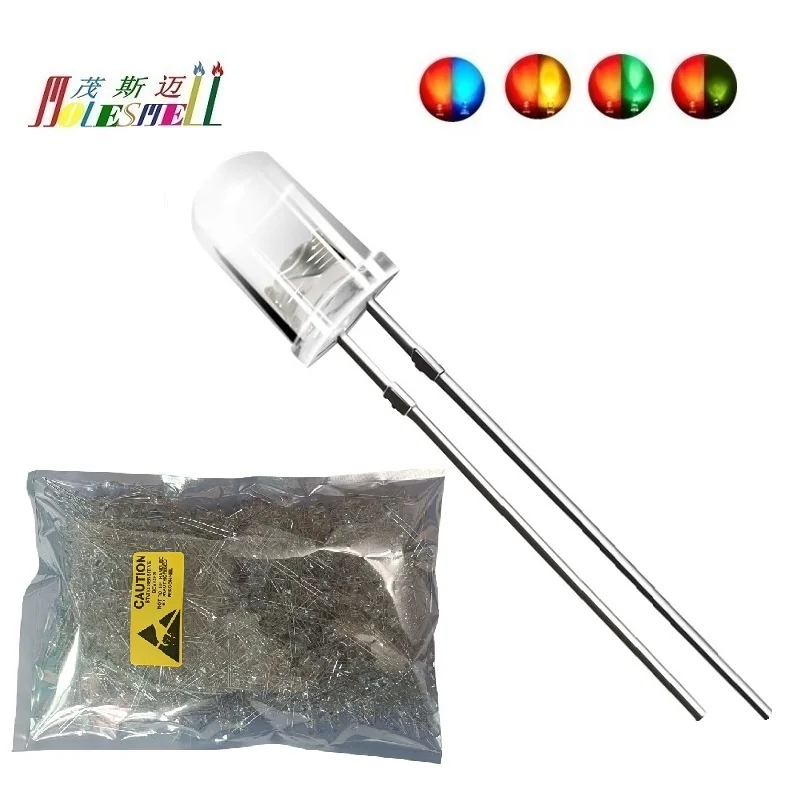 1000Pcs 5Mm 2-Pin L…