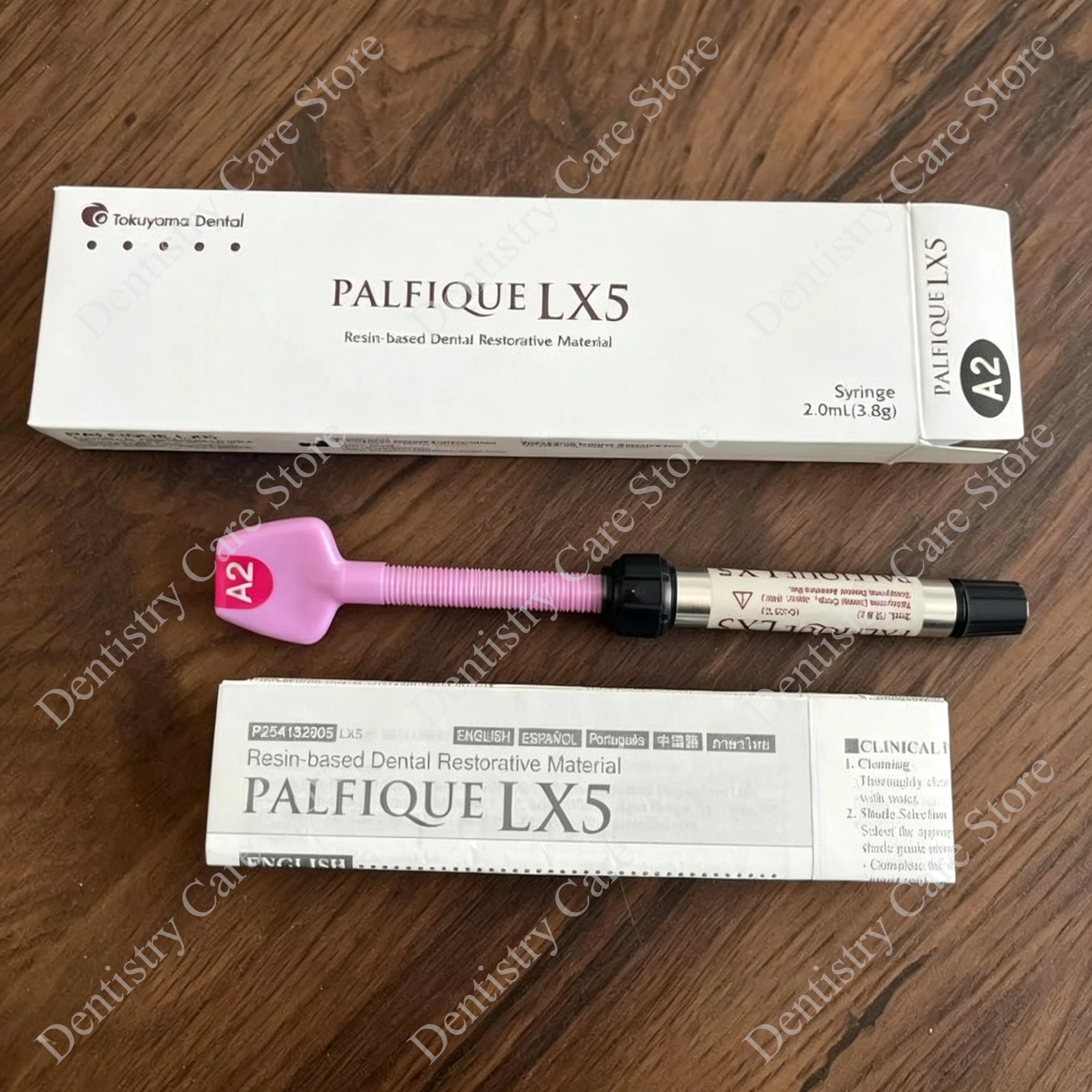Original Dental Tokuyama  Palfique LX5 Syringe Dentistry Light Cured Composite Universal Resins Materials Nano Hybrid Resin