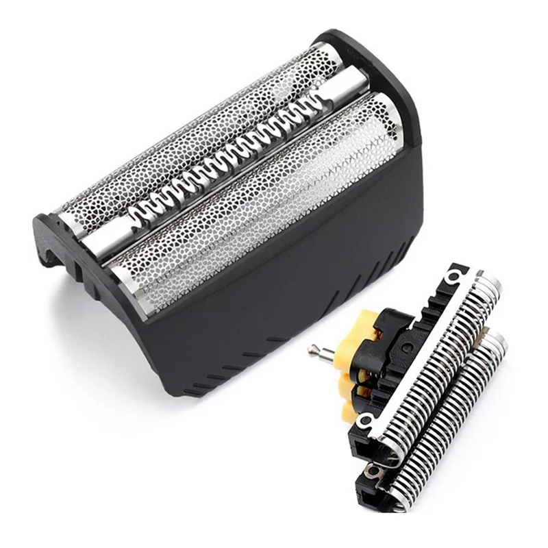 30B شفرة حلاقة لبراون 310 5742 5743 195 197S 199,FIX400 4735 4736 4737 استبدال ماكينة حلاقة غطاء شبكي أسود