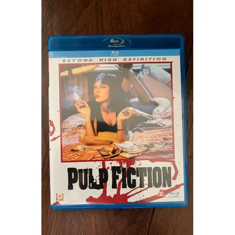 Pulp Fiction Blu-ray Disc BD Hong Kong Version Genuine Opened for Personal Use