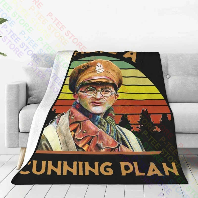 Blackadder Baldrick I Have A Cunning Plan Blanket Sheet Thicken Microfiber Sofa Dedicated Camping Blanket