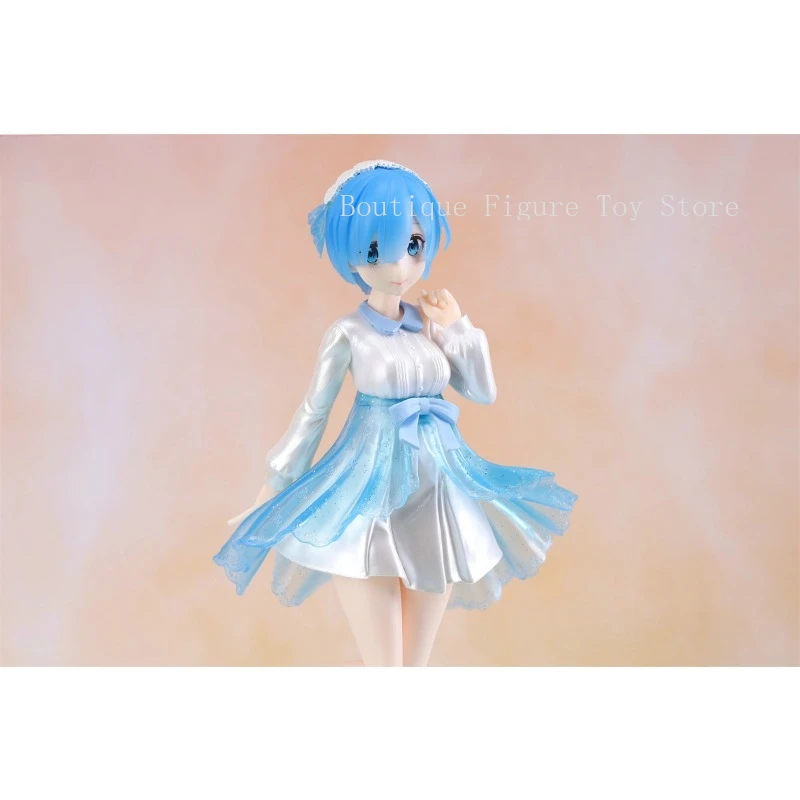 Disponibile BANDAI BANPRESTO Serenus Couture Originale Re: Vita in un mondo diverso da Zero Rem Vol.2 Modello anime Regalo Figura Giocattoli