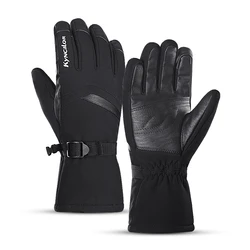 Winter Ski Handschuhe Touch Screen Warme Männer Motorrad Reiten Ausrüstung Guantes Winddicht Wasserdichte Snowboard Ski Thermische Handschuhe