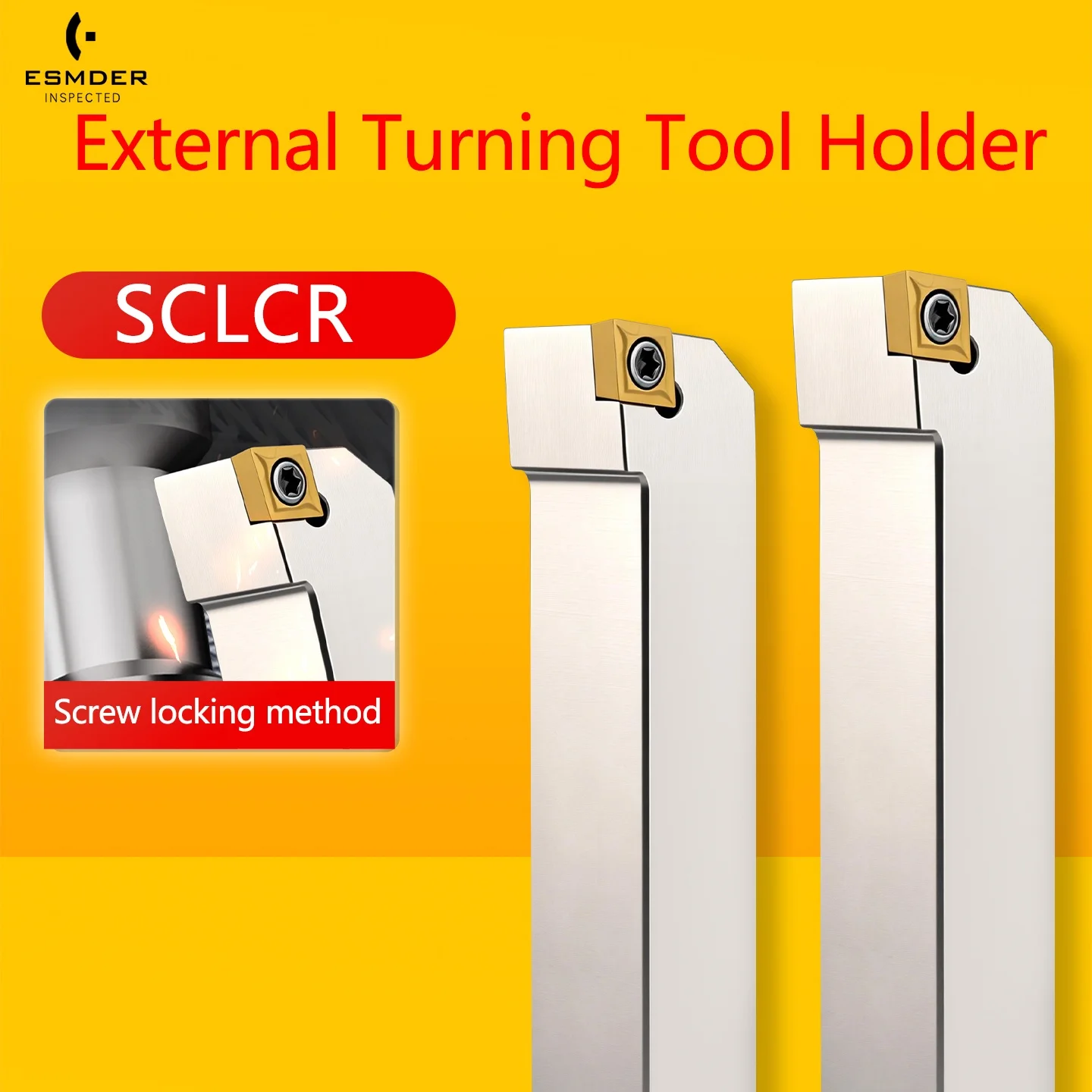 CNC Lathe External Turning Tool Holder Quenching and hardening process Nickel plating treatment Durable and impact resistant