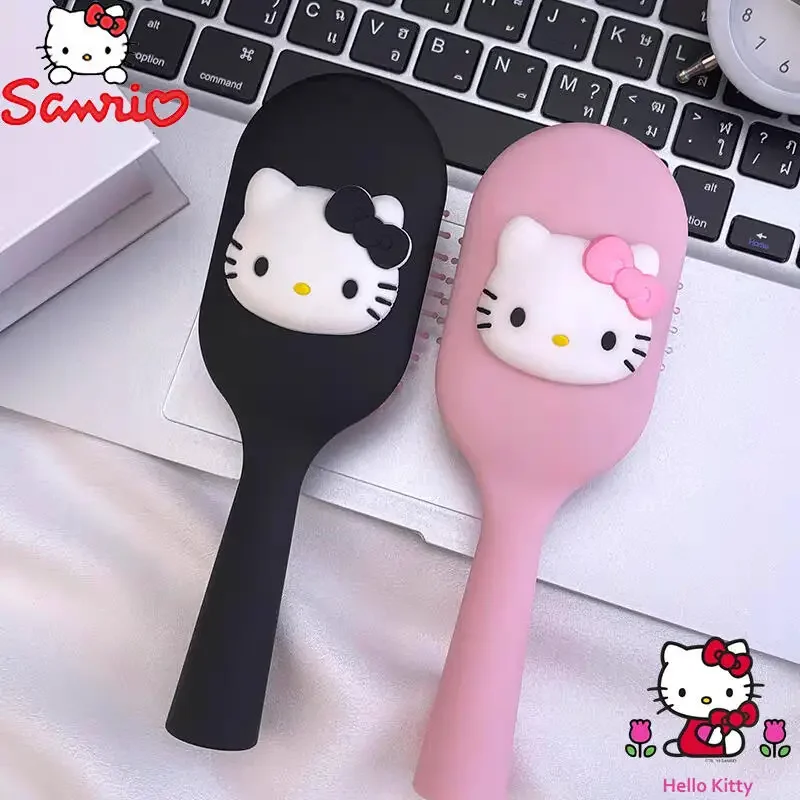 Sanrio Air Cushion Comb Hello Kitty Cartoon Portable Comb Hair Care Anti-tangle Wet and Dry Massage Comb Birthday Gifts For Girl image 2