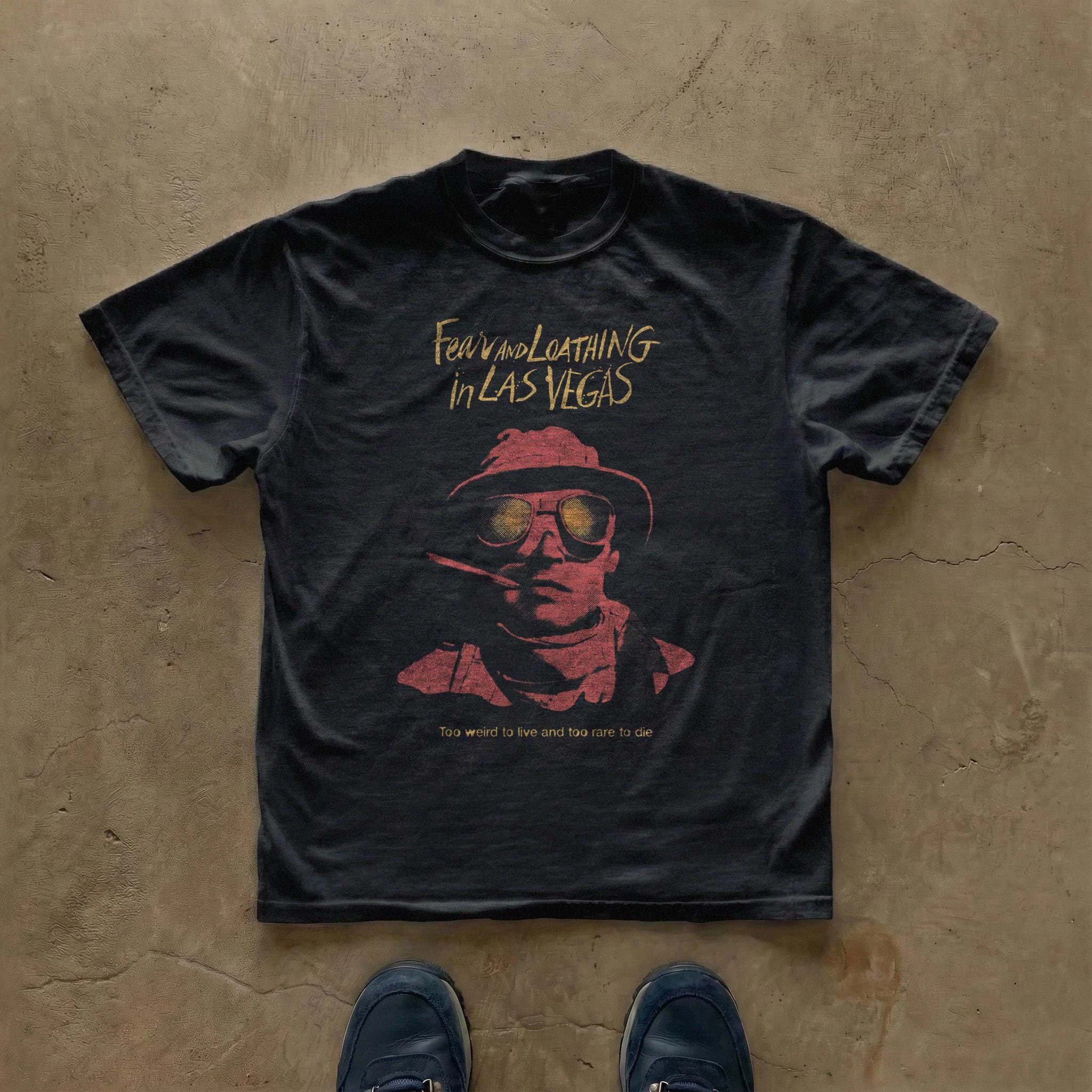 Fear and Loathing in Las Vegas T-shirt Men Women Veintage
