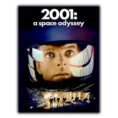 2001: A Space Kubrick METAL SIGN WALL PLAQUE scifi Poster Print-Aluminum