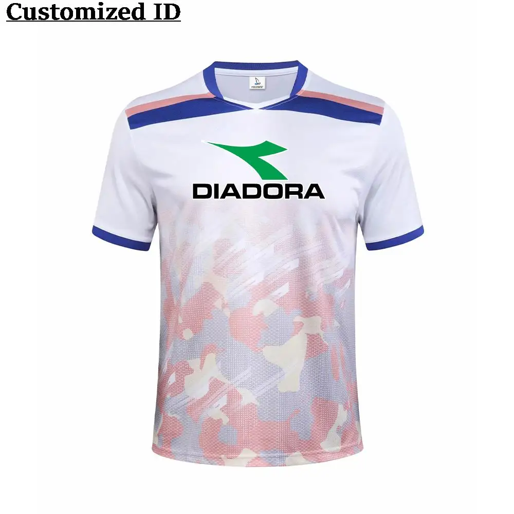 New Fitness Short Sleeve Badminton Sports Clothes Men T-shirt  2023 New Dona Men Breathable Sweat Absorption Cycling Clothes image 2